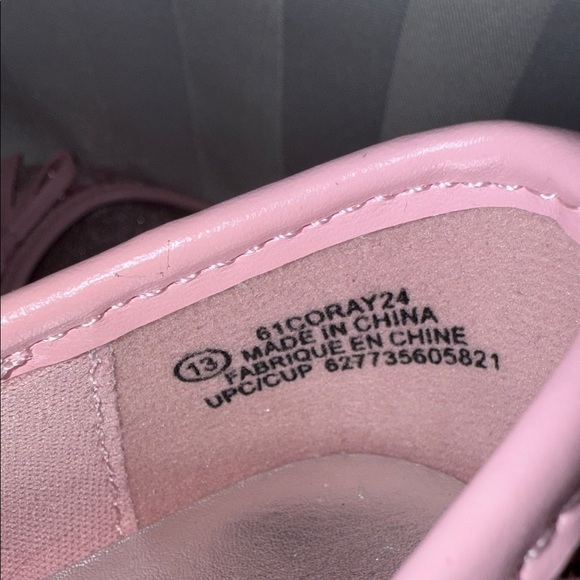 George Sparkling Pink Ballet Flats Kids Girls Size 13 - Picture 8 of 9